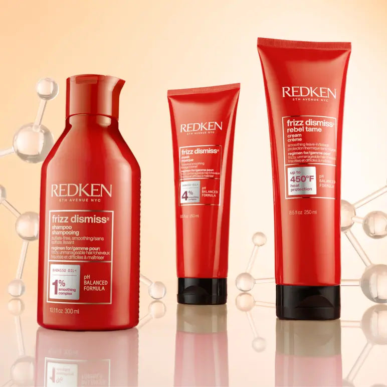 Redken Frizz Dismiss Sulfate Free Shampoo for Humidity Protection & Smoothing 300ml