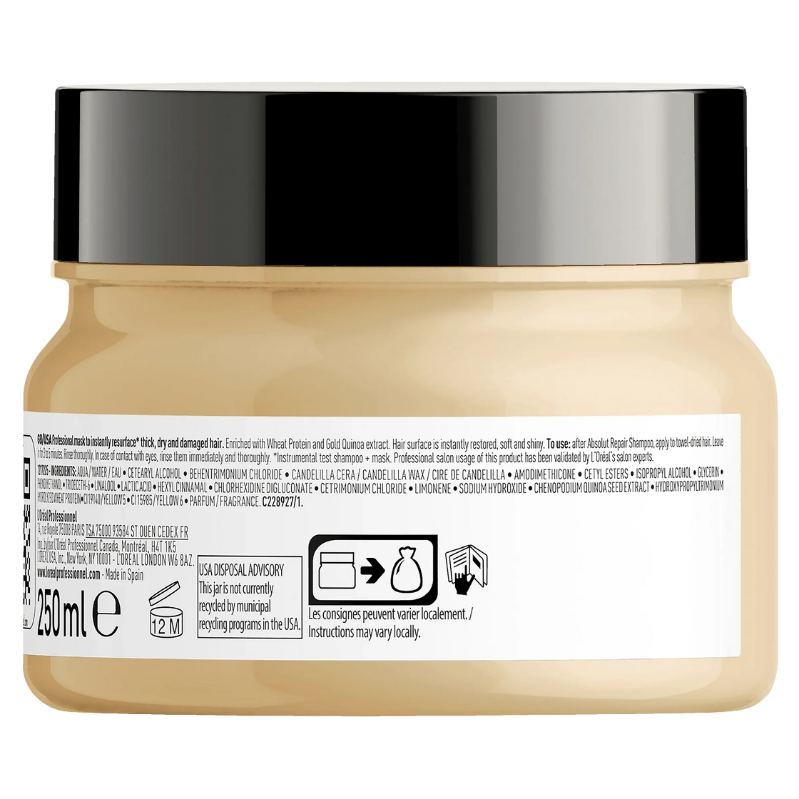 L'Oréal Professionnel Absolut Repair Resurfacing Mask 250ml